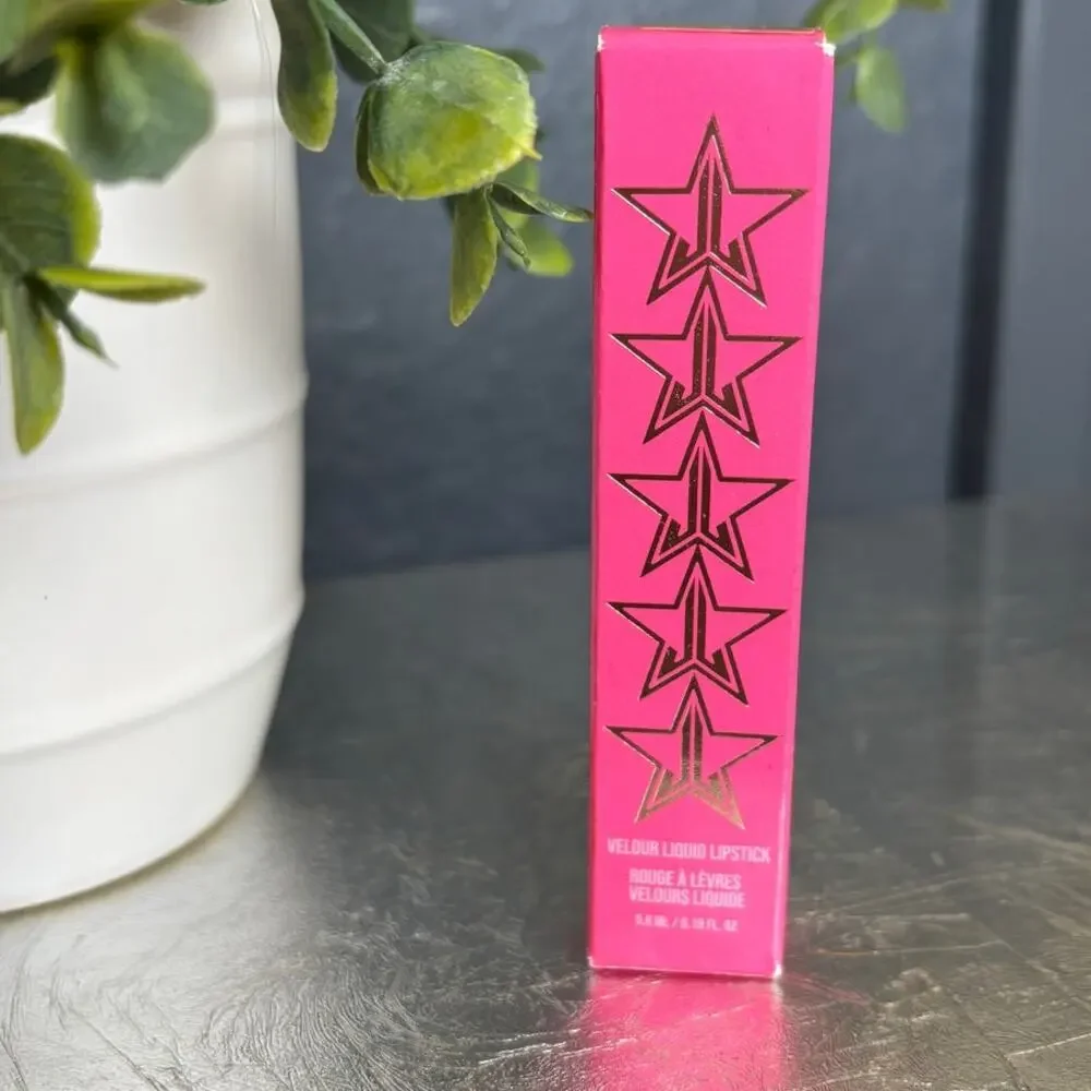 Jeffree Star High Society Velour Liquid Matte Pastel Mint Green Lipstick NIB